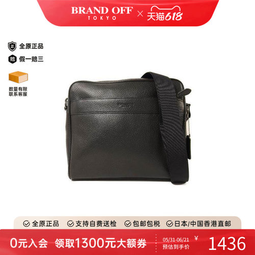 中古Coach蔻驰斜挎包メンズ牛皮