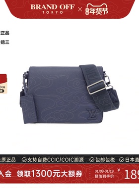 中古LV路易威登女包A级95新Takeoff Messenger斜挎包时尚BRANDOFF