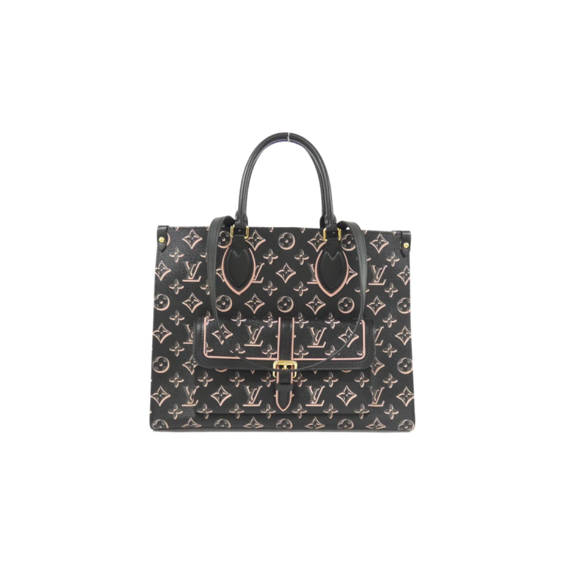 中古LV路易威登女包A级95新 On-the-Go单肩包经典正品BRANDOFF