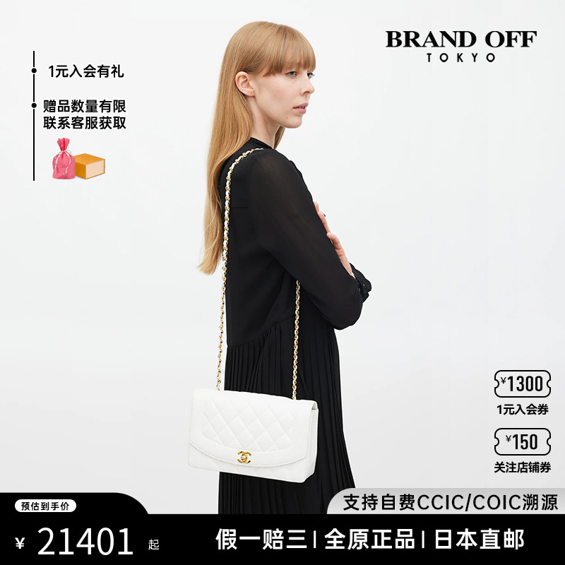 中古CHANEL女包斜挎包brandoff