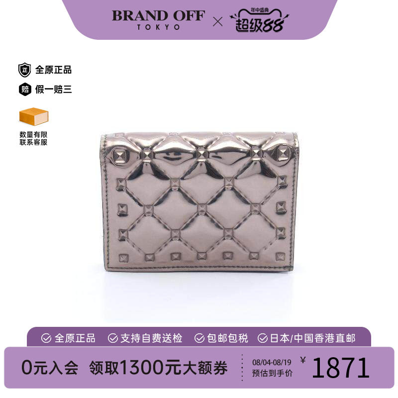 中古Valentino华伦天奴短钱包