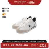 中古Valentino华伦天奴男S级99新sneakers运动鞋 牛皮鞋 白色