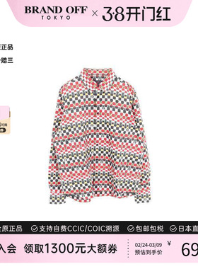 中古LV路易威登男S级99新tops上衣帆布上衣红色高级感BRANDOFF