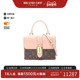 中古LV路易威登女包A级95新Locky BB涂层 防水帆布斜挎包棕色