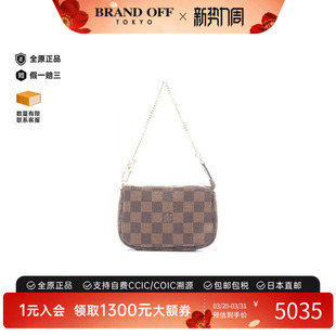 中古LV路易威登女包A级95新Pochette Accessoires麻将包手提包