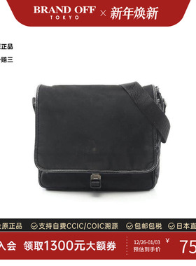 中古Prada普拉达男包A级95新Shoulder bag肩包尼龙斜挎包黑色正品