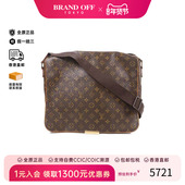 中古LV路易威登男包B级9新Shoulder bag肩包涂层 防水帆布斜挎包