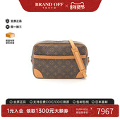 中古LV路易威登女包B级9新Trocadero 27横版 相机包斜挎包BRANDOFF