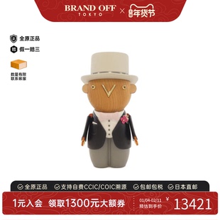 中古LV路易威登A级96新 Gaston Bride Groom吉祥物公仔LV娃娃高级