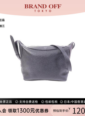 中古Celine赛琳女包A级95新Shoulder bag肩包牛皮斜挎包黑色正品
