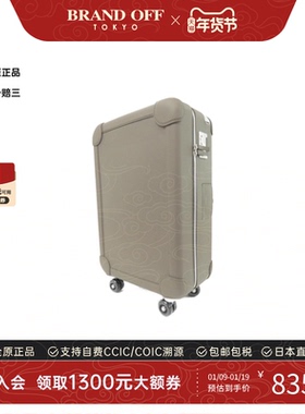 中古Hermes爱马仕A级95新R.M.S.旅行箱082278CM锡器灰BRANDOFF