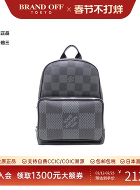 中古LV路易威登通用A级95新3D Canvas Backpack双肩包