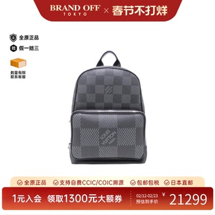 中古LV路易威登通用A级95新3D Canvas Backpack双肩包