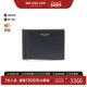 中古YSL圣罗兰男S级99新saint laurent圣罗兰牛皮短钱包黑色正品