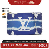 Zip 中古LV路易威登女包A级95新 Double 2020SS斜挎包BRANDOFF