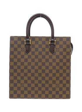 中古LV路易威登女包A级95新 Venice棋盘格手提包正品时尚BRANDOFF