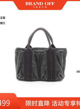 中古Hermes爱马仕女包B级9新handbag手提包牛皮手提包黑色正品