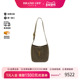 中古YSL圣罗兰女包A级95新shoulder bag斜挎包牛皮单肩包棕色