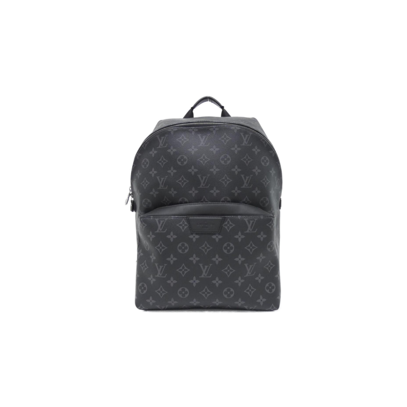 中古LV路易威登双肩包A级95新 Eclipse Backpack老花双肩包时尚