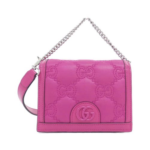 中古GUCCI古驰尼龙斜挎女包