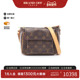 中古LV路易威登女包B级9新Viva CitePM豆腐包涂层 防水帆布斜挎包