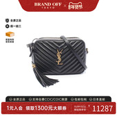 中古YSL圣罗兰女包A级95新camera bag相机包牛皮斜挎包黑色