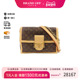 中古LV路易威登女包S级99新Dauphine达芙妮涂层 防水帆布斜挎包