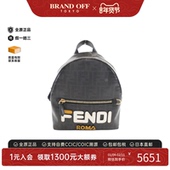 时尚 中古FENDI芬迪女包B级9新8BZ036 A5N7老花双肩包正品 BRANDOFF