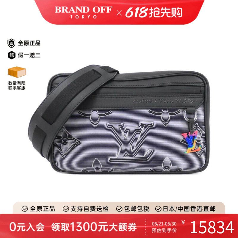 中古LV路易威登男包A级95新Messenger Bag相机包老花斜挎包