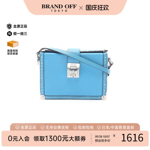 中古MCM斜挎包レディース牛皮