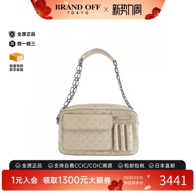 中古LV路易威登老花单肩包女包