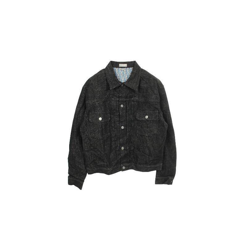 中古Dior迪奥男A级95新Denim Jacket牛仔外套呢子/粗花呢外套黑色