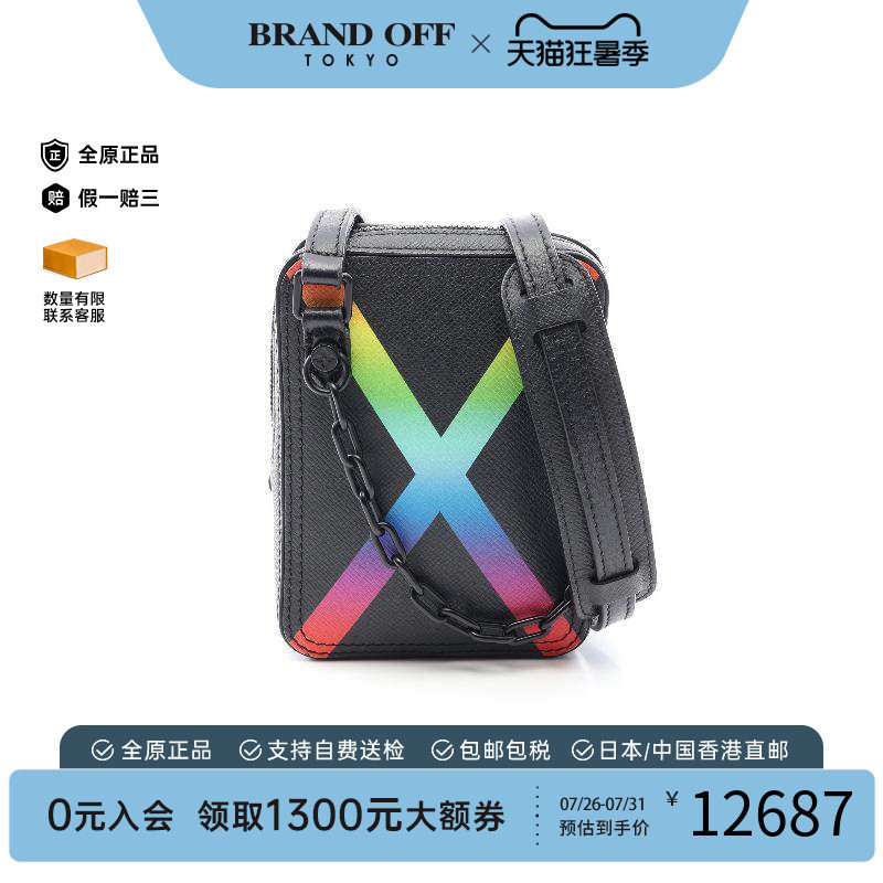 中古LV路易威登斜挎包メンズ牛皮