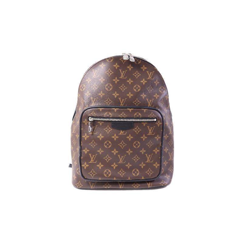 中古LV路易威登男包A级95新Backpack背包涂层/防水帆布双肩包棕色