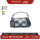 中古LV路易威登男包A级95新Soft Porossion PM圆筒包牛皮斜挎包