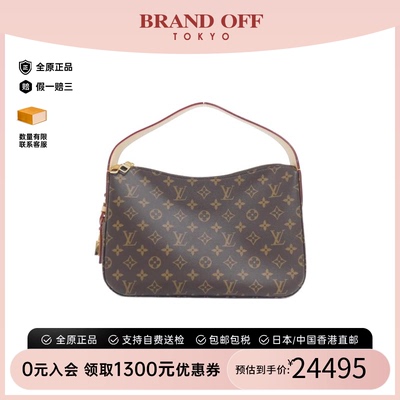 中古LV路易威登老花手提女包