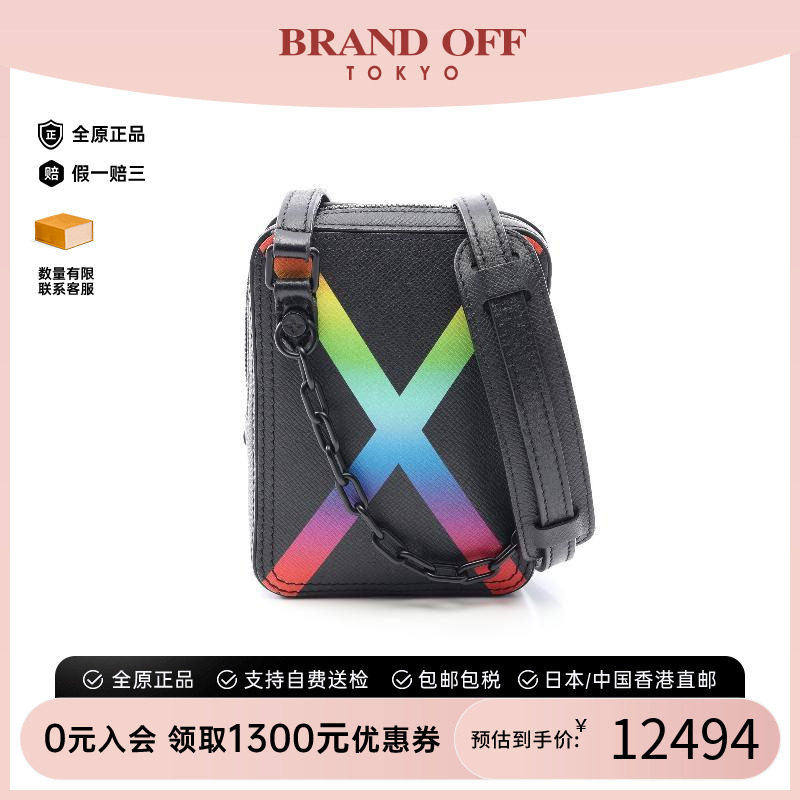 中古LV路易威登斜挎包メンズ牛皮