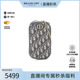中古Dior迪奥女包A级95新phone holder手机袋帆布斜挎包浅褐色