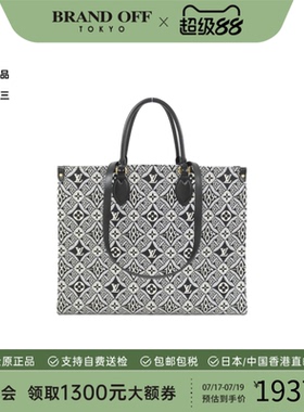 日本中古二奢LV路易威登A级Since1854OnthegoGM托特包托特正品