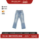 棉裤 中古Celine赛琳女A级95新denim pants牛仔裤 子蓝色