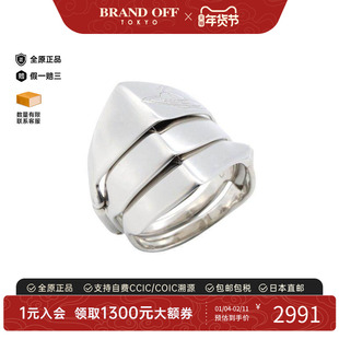 中古Vivienne Westwood薇薇安男S级99新925银戒指银色
