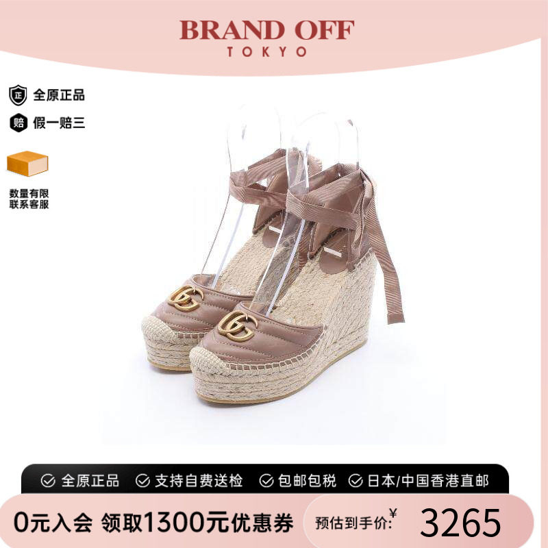 中古Gucci古驰鞋レディース牛皮