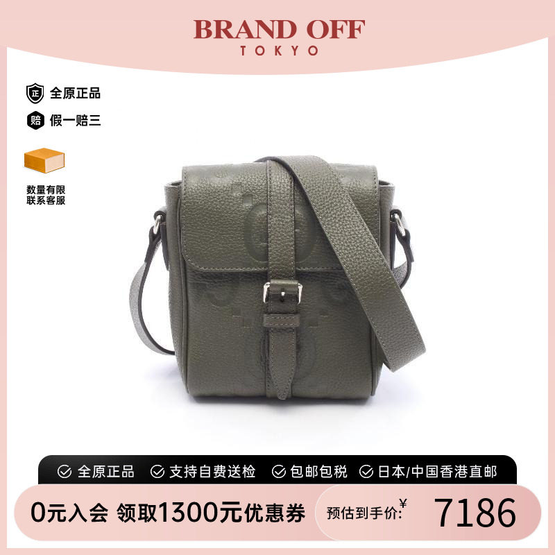 中古Gucci古驰斜挎包メンズ牛皮
