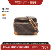 中古LV路易威登女包B级9新Shoulder bag肩包涂层 防水帆布斜挎包