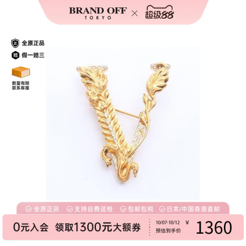 中古Versace范思哲胸针