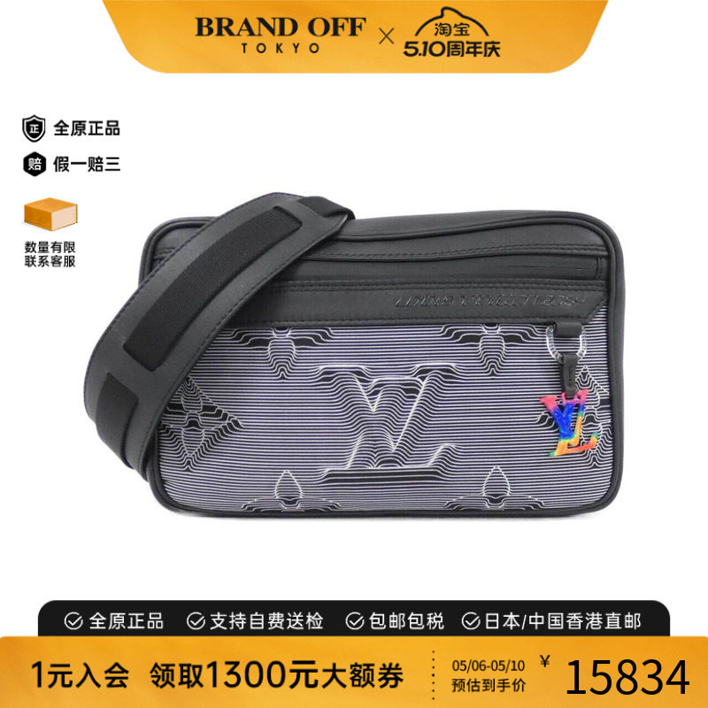 中古LV路易威登男包A级95新Messenger Bag相机包老花斜挎包