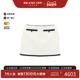 中古Gucci古驰女A级95新skirt裙子棉裙子白色