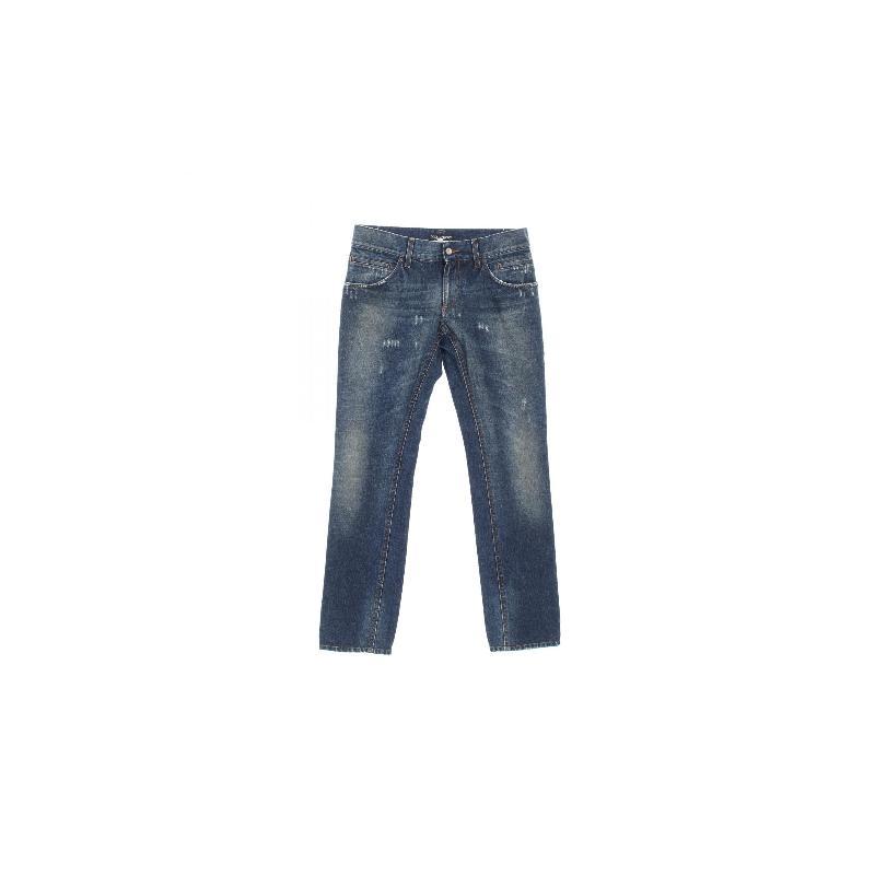 中古Dolce & Gabbana杜嘉班纳男A级95新denim pants牛仔裤棉裤子