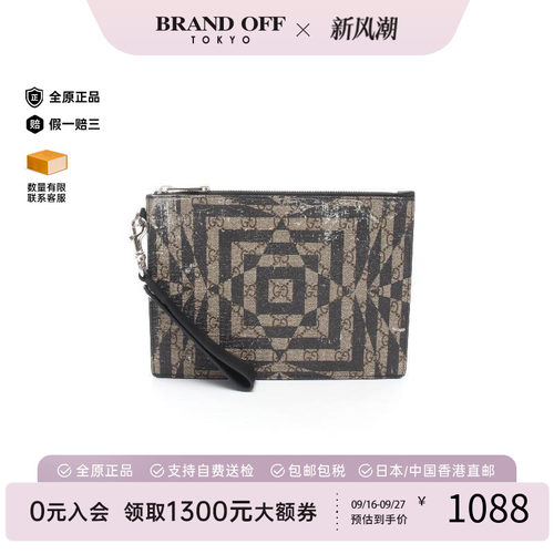 中古-日本进口Gucci古驰手拿包