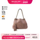 中古Gucci古驰女包B级9新Shoulder bag肩包牛皮单肩包粉色
